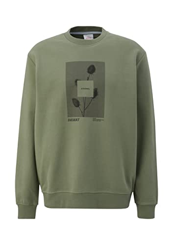 s.Oliver Men's 10.3.11.14.140.2129498 Sweatshirt Langarm, Green, XL von s.Oliver