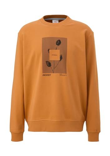 s.Oliver Men's 10.3.11.14.140.2129498 Sweatshirt Langarm, ORANGE, 3XL von s.Oliver