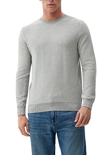 s.Oliver Men's 10.3.11.17.170.2118058 Sweater, Grey, 3XL von s.Oliver