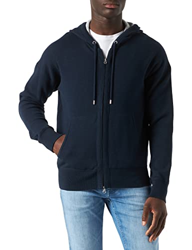 s.Oliver Men's 130.10.202.17.150.2114867 Jacke Langarm Regular FI, Blue Nights, XL von s.Oliver