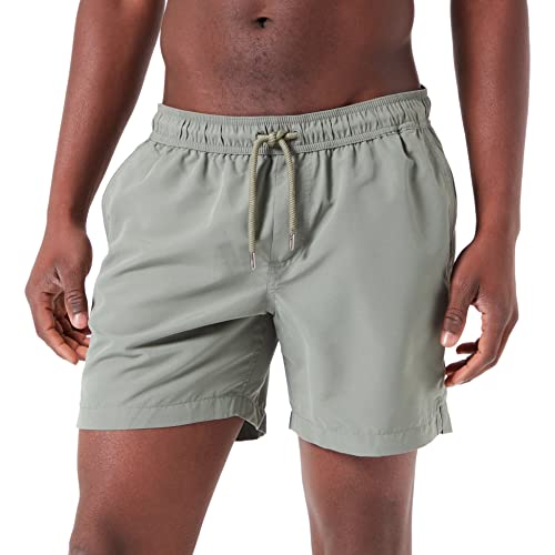 s.Oliver Men's 130.10.205.24.265.2114120 Board Shorts, Khaki/Oliv, XXL von s.Oliver