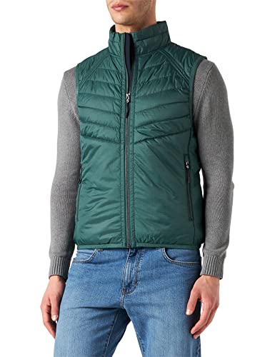 s.Oliver Men's 130.12.201.16.155.2109218 Weste ärmellos, Khaki/Oliv, XXL von s.Oliver