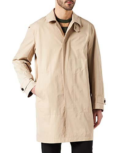 s.Oliver Men's 130.12.202.16.151.2109259 Mantel Langarm Comfort F, beige, 50 von s.Oliver