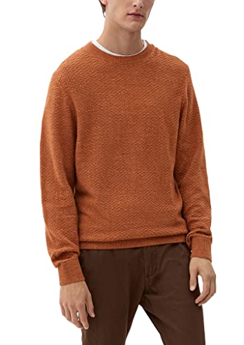 s.Oliver Men's 2118084 Strickpullover, Rost , L von s.Oliver