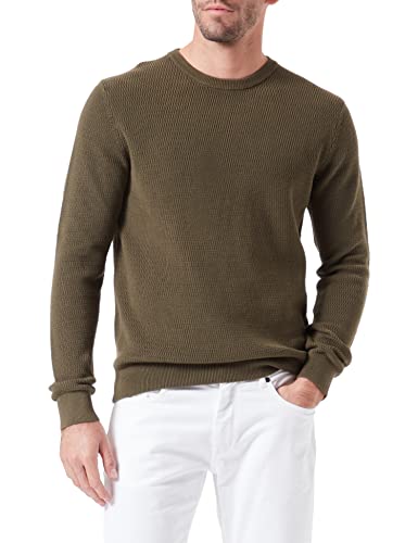 s.Oliver Men's 2118085 Strickpullover, Dunkelgrün, XXL von s.Oliver