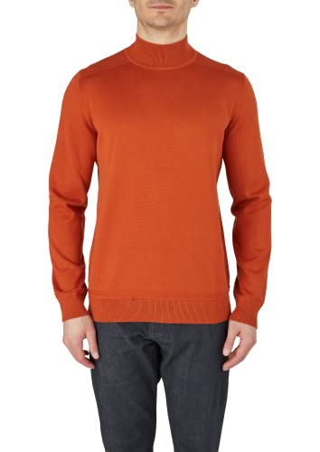 s.Oliver Men's 2118086 Strickpullover, Orange, S von s.Oliver