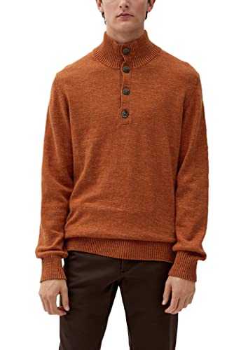 s.Oliver Men's 2118091 Strickpullover, Orange 28W1, M von s.Oliver