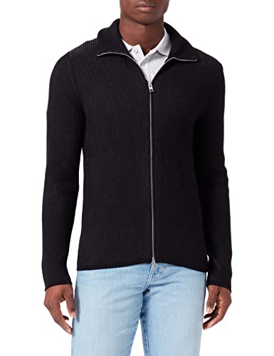 s.Oliver Men's 2118101 Strickjacke, Grau, M von s.Oliver