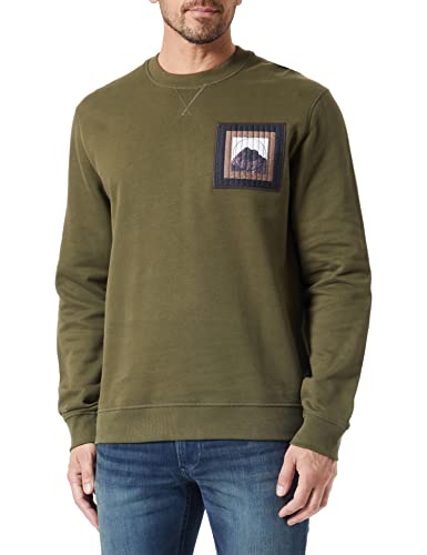 s.Oliver Men's 2121131 Sweatshirt, Grün, L von s.Oliver