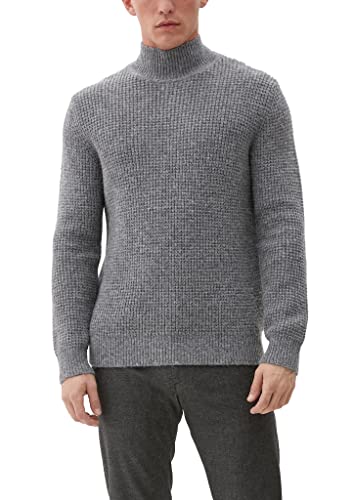 s.Oliver Men's 2121444 Strickpullover, Grau 97XO, M von s.Oliver