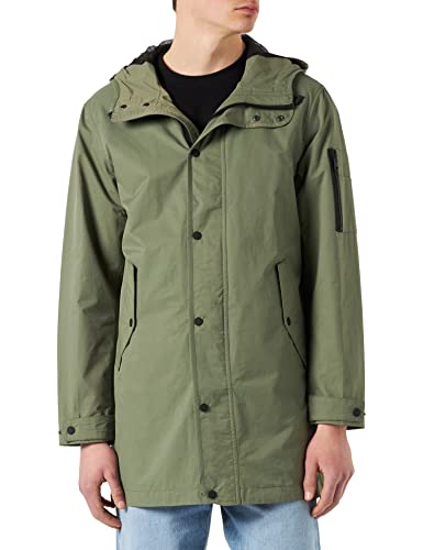 s.Oliver Men's 2125924 Mantel, Green, M von s.Oliver