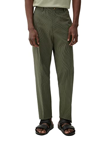 s.Oliver Men's 2128660 Chino mit Tunnelzug, Green, 54 von s.Oliver