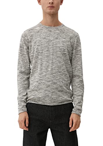 s.Oliver Men's 2129286 Pullover Langarm, Grey/Black, XL von s.Oliver