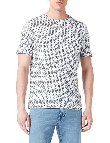 s.Oliver Men's 2129523 T-Shirt, Kurzarm, weiß 01A2, M von s.Oliver