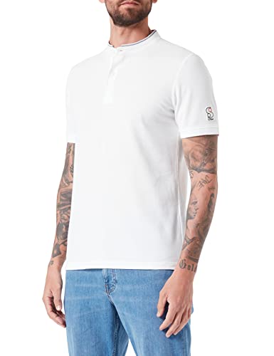 s.Oliver Men's 2129553 Poloshirt, Kurzarm, White, M von s.Oliver