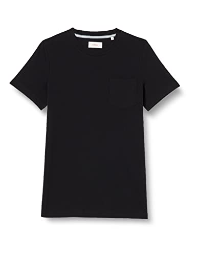 s.Oliver Men's 2129827 T-Shirt, Kurzarm, schwarz 9999, XL von s.Oliver