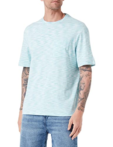 s.Oliver Men's 2129856 T-Shirt, Kurzarm, türkis 61W1, L von s.Oliver