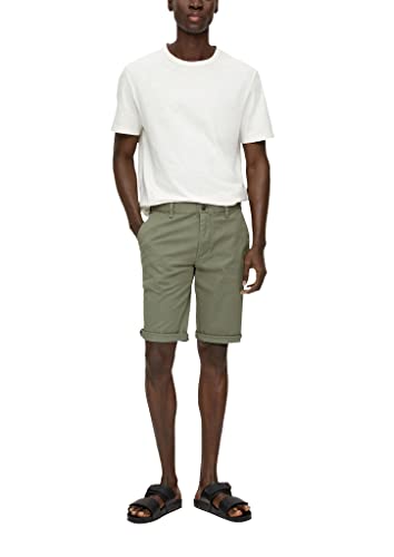 s.Oliver Men's 2132048 Bermuda, grün 7815, 30 von s.Oliver