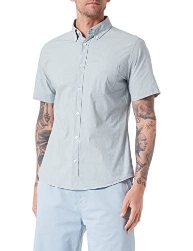 s.Oliver Men's Hemd, Kurzarm, Green, L von s.Oliver