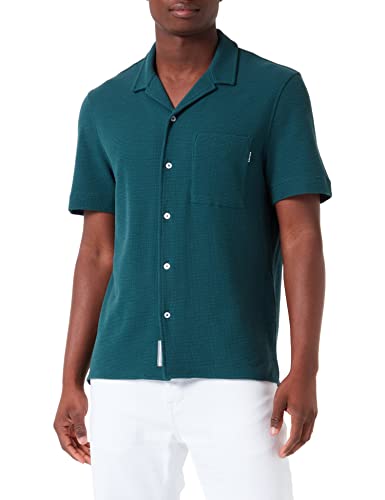 s.Oliver Men's Hemd, Kurzarm, Green, M von s.Oliver