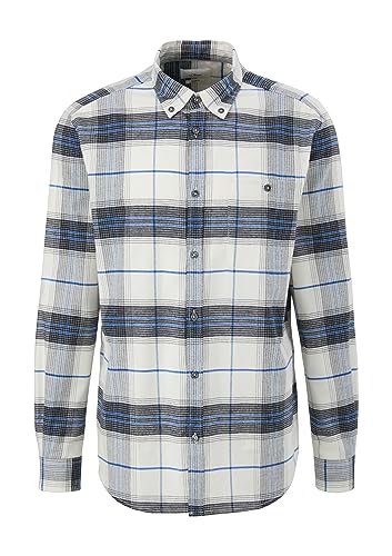 s.Oliver Men's 2125764 Hemden Langarm, weiß 01N1, 3XL von s.Oliver