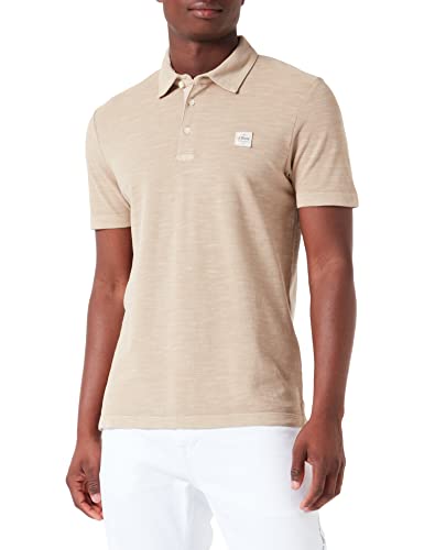 s.Oliver Men's Poloshirt, Kurzarm, Brown, 3XL von s.Oliver