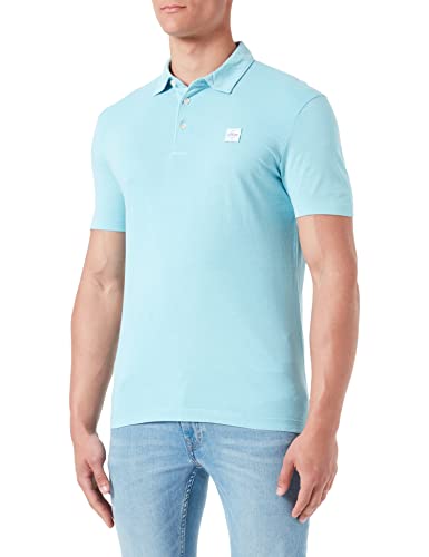 s.Oliver Men's Poloshirt, Kurzarm, türkis 6120, S von s.Oliver