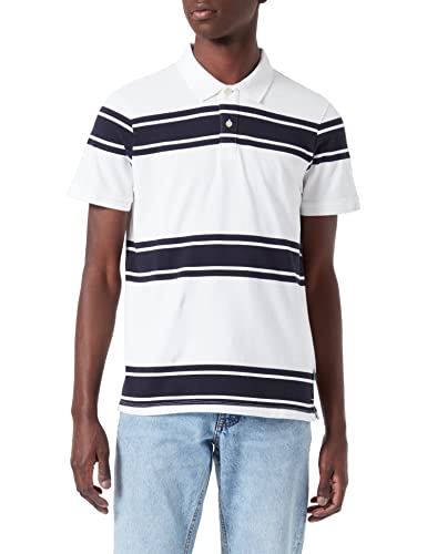 s.Oliver Men's Poloshirt, Kurzarm, weiß 01G3, L von s.Oliver