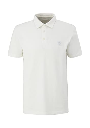 s.Oliver Men's Poloshirt, Kurzarm, weiß 120, M von s.Oliver