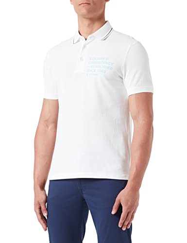 s.Oliver Men's Poloshirt, Kurzarm, weiß 120, M von s.Oliver