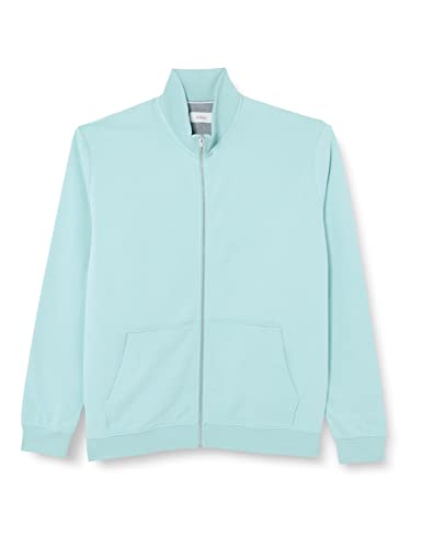 s.Oliver Men's Sweatshirt Jacke, Blue Green, S von s.Oliver