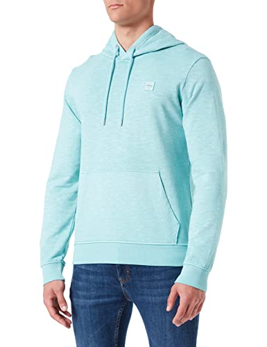 s.Oliver Men's Sweatshirt mit Kapuze, Blue Green, L von s.Oliver