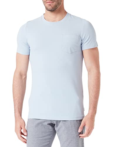 s.Oliver Men's T-Shirt, Kurzarm, Blue, L von s.Oliver