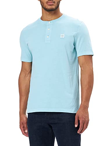 s.Oliver Men's T-Shirt, Kurzarm, Blue Green, S von s.Oliver