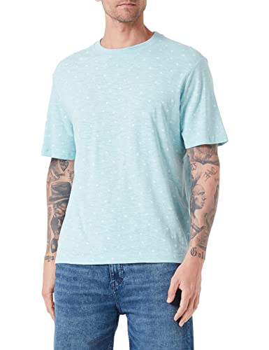 s.Oliver Men's T-Shirt, Kurzarm, Blue Green, XL von s.Oliver