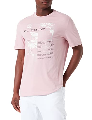 s.Oliver Men's T-Shirt, Kurzarm, PINK, S von s.Oliver