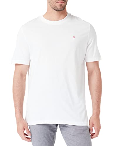 s.Oliver Men's T-Shirt, Kurzarm, White, S von s.Oliver