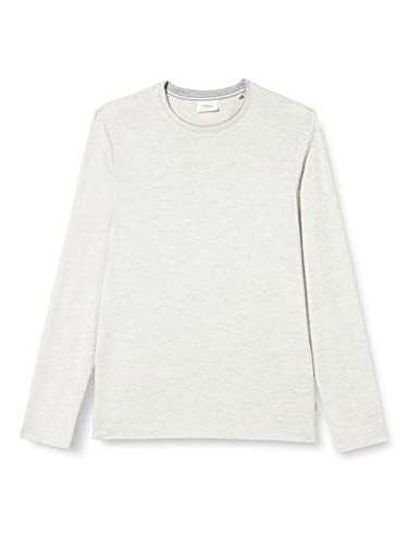 s.Oliver Men's 10.3.11.12.130.2125958 T-Shirts Langarm, grau 0705, XL von s.Oliver