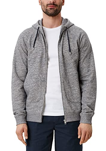 s.Oliver Mens 130.10.203.14.150.2111437 Sweatshirt, Dark Blue Melange (59W2), XL von s.Oliver