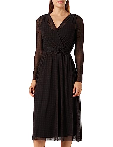 s.Oliver Mesh-Kleid, 2133292, 99A4, Schwarz, 38 von s.Oliver