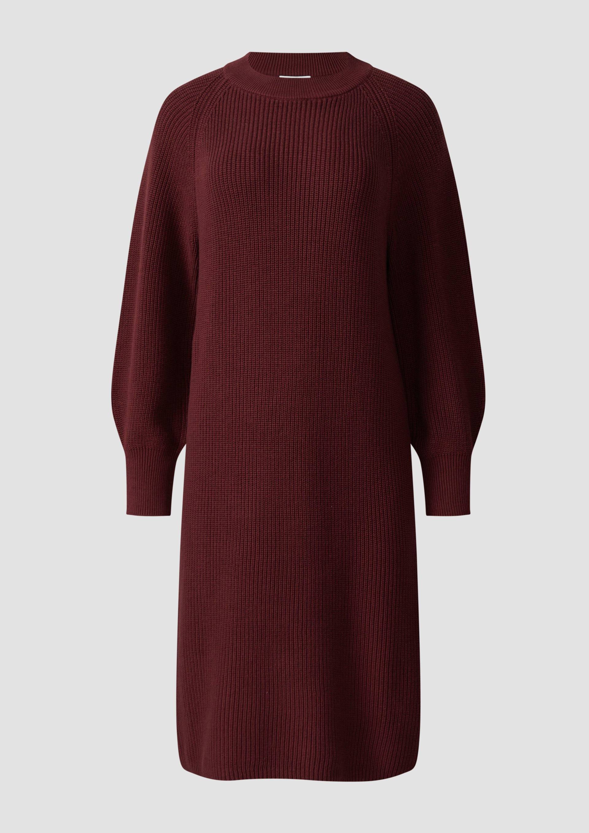 s.Oliver - Midi-Strickkleid, Damen, rot von s.Oliver