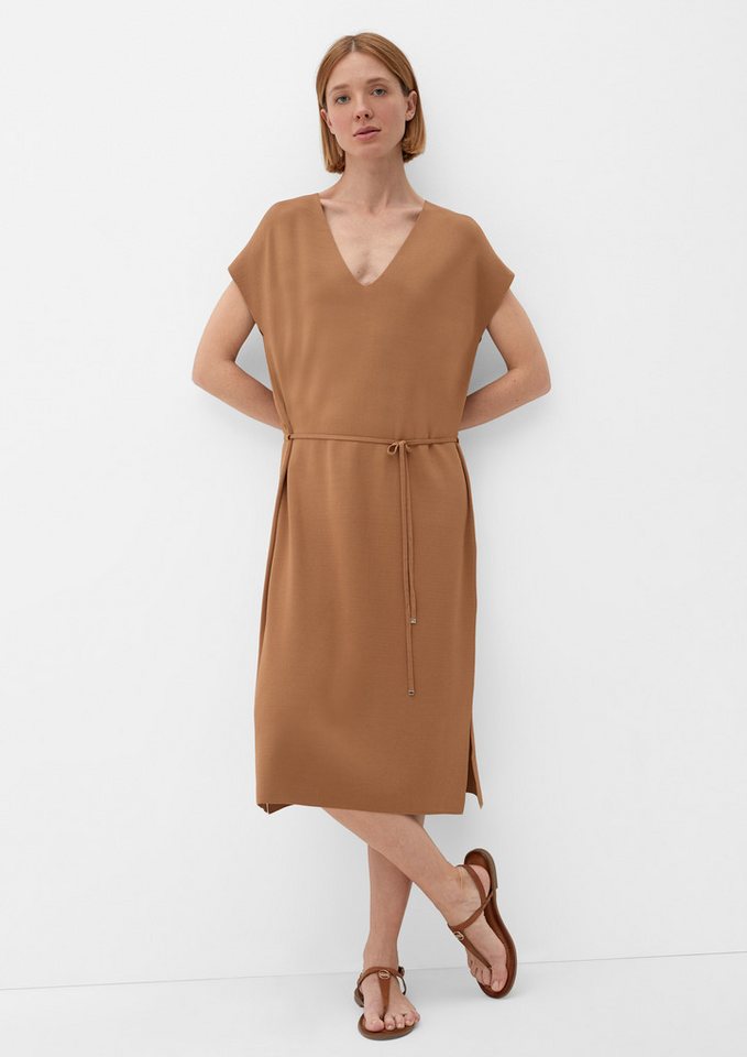 s.Oliver Midikleid Kleid Feinstrickkleid mit Bindegürtel von s.Oliver
