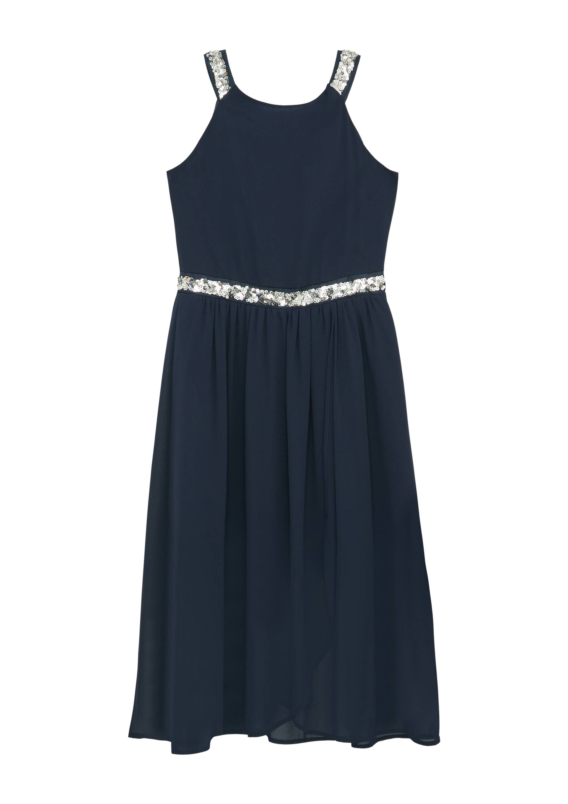 s.Oliver - Midikleid aus Chiffon mit Pailletten-Details, Mädchen, blau s.Oliver - Midikleid aus Chiffon mit Pailletten-Details, Mädchen, blau von s.Oliver