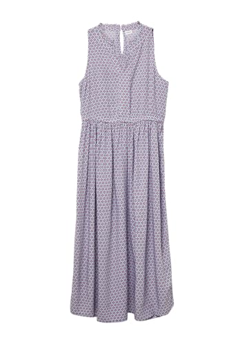 s.Oliver Midikleid aus Viskose mit Rüschenkragen weiß 164 von s.Oliver