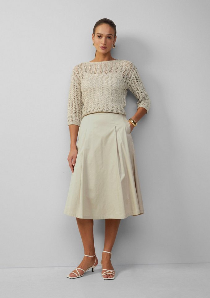 s.Oliver Midirock Rock Poplin-Rock im Relaxed Fit mit Elastikbund von s.Oliver