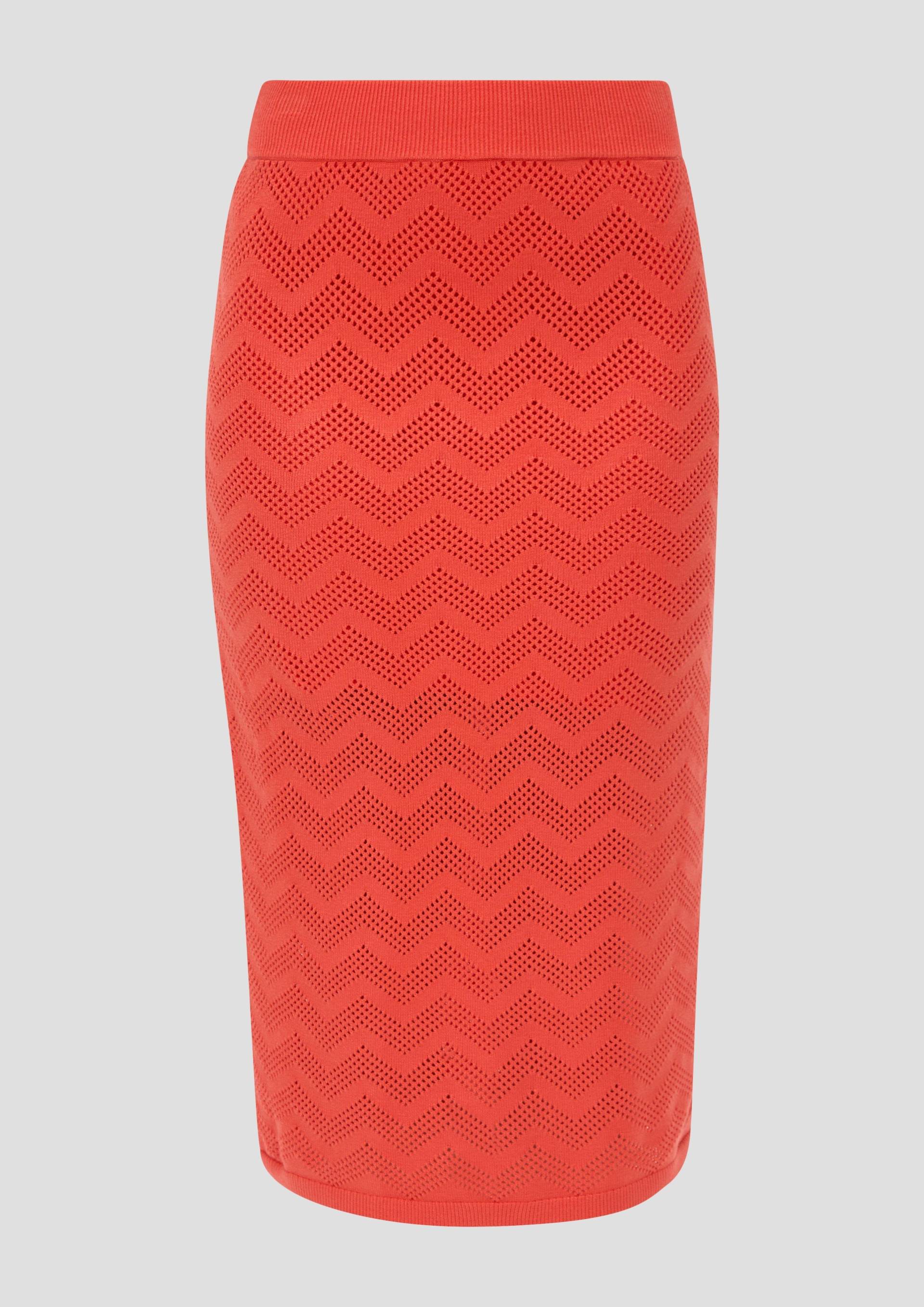 s.Oliver - Midirock mit Strickmuster, Damen, Orange s.Oliver - Midirock mit Strickmuster, Damen, Orange von s.Oliver