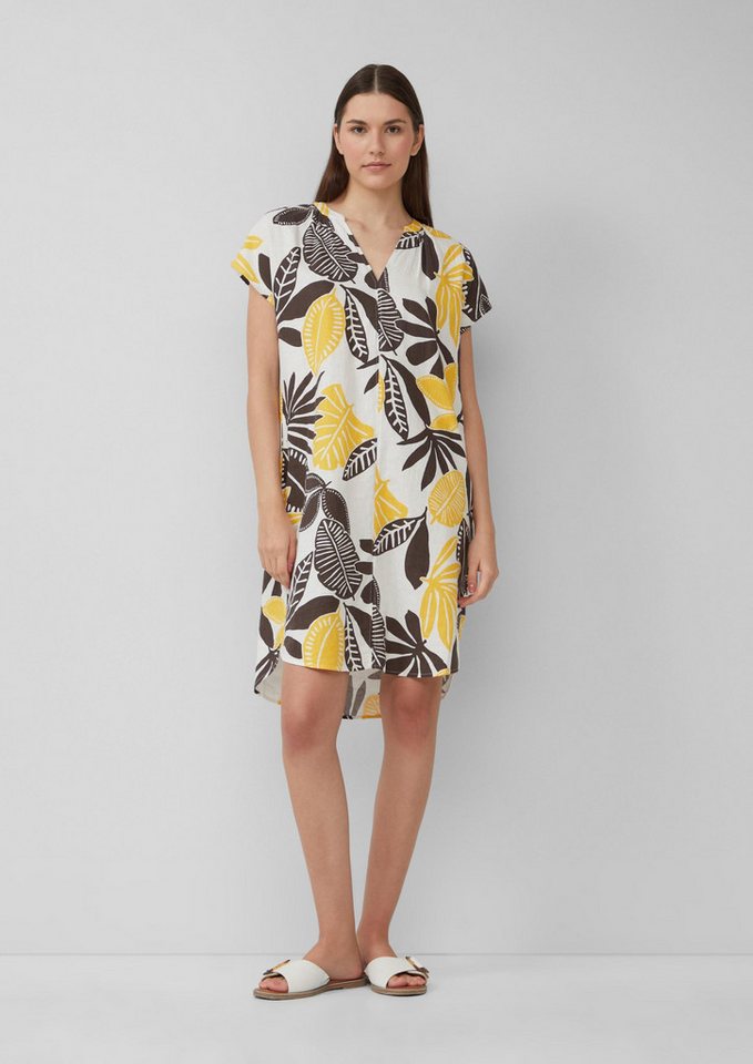 s.Oliver Minikleid Kleid Blusenkleid aus Leinenmix mit Eingrifftaschen von s.Oliver