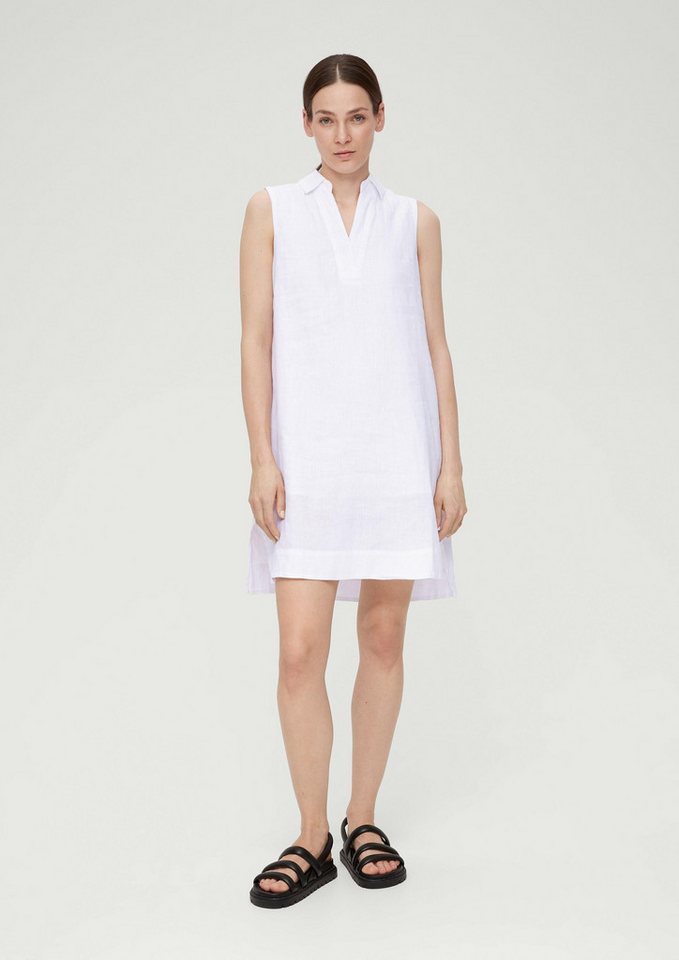 s.Oliver Minikleid Kleid Blusenkleid aus Leinen von s.Oliver