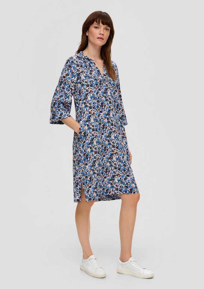 s.Oliver Minikleid Kleid Blusenkleid aus Viskose von s.Oliver