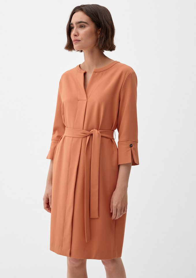 s.Oliver Minikleid Kleid Blusenkleid mit Gürtel von s.Oliver